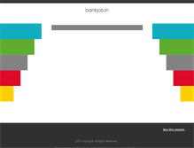 Tablet Screenshot of bankjob.in